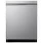 LG Top Control Smart Dishwasher with TrueSteam and Dynamic Heat Dry in Stainless Steel, , large