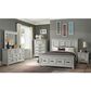 Mayberry Hill McCoy 5-Piece King Storage Bedroom Set in Antique White, , large