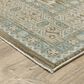Oriental Weavers Maeve MAE08 Brown and Blue 5"3" x 7"6" Area Rug, , large