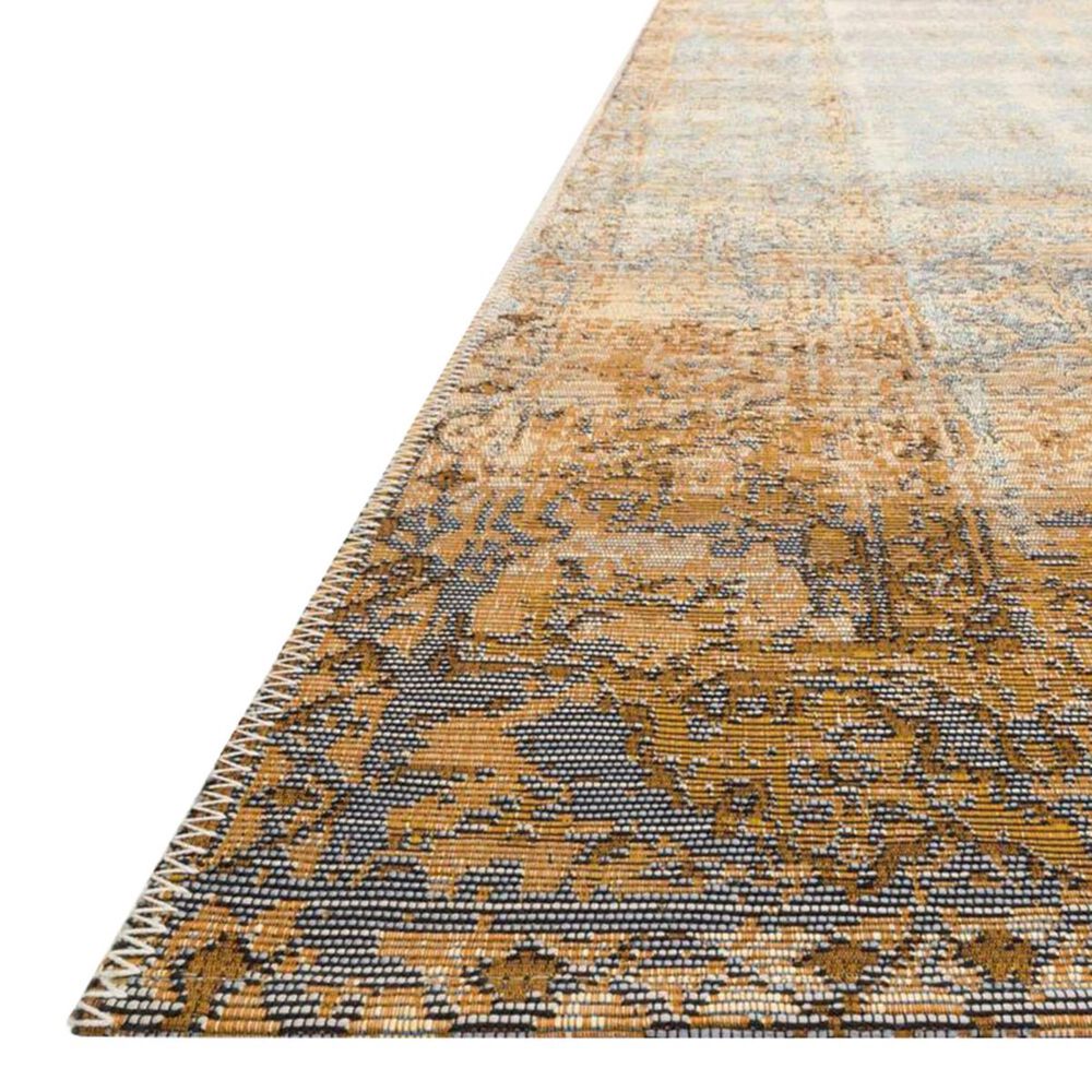 Loloi Mika 3&#39;11&quot; x 5&#39;11&quot; Antique Ivory and Copper Area Performance Rug, , large