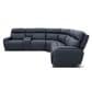MotoMotion Cordova Collection Power Reclining Sectional in Steel Blue, , large
