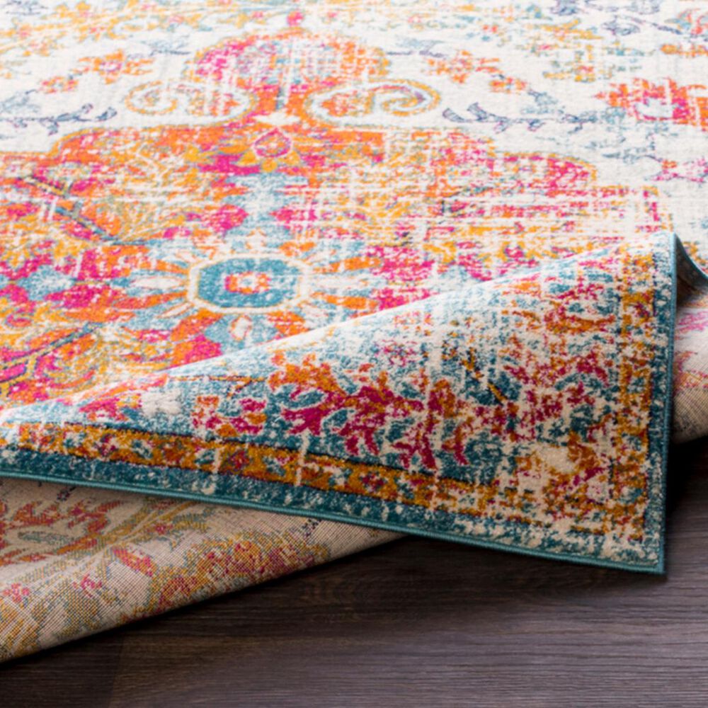 Surya Harput HAP-1067 2&#39;7&quot; x 7&#39;3&quot; Beige, Saffron and Gray Runner, , large