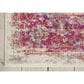 Nourison Passion PSN03 8" x 10" Ivory and Fushia Area Rug, , large