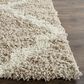 Safavieh Dallas Shag SGD257D-10 10" x 14" Beige/Ivory Area Rug, , large