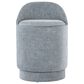 Lumisource Marla Upholstered Vanity Stool in Blue, , large