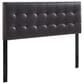 Modway Lily Upholstered Vinyl King Headboard in Brown, , large