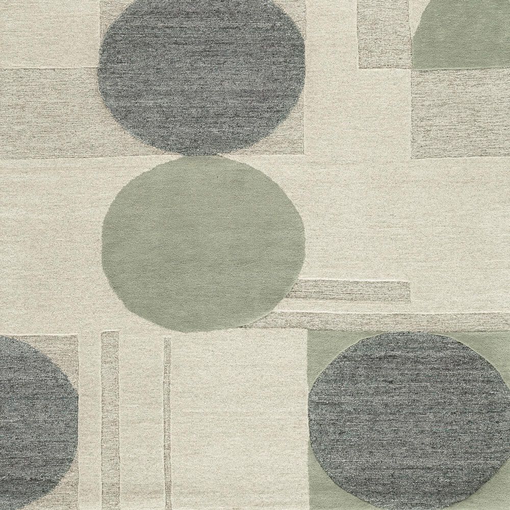 Ashley Dallane 8&#39; x 10&#39; Linen, Blue and Green Area Rug, , large