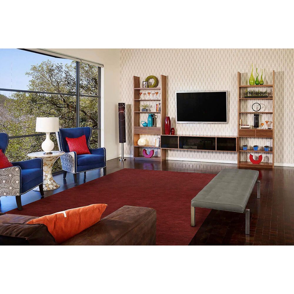 Feizy Luna 3&#39;6&quot; x 5&#39;6&quot; Rust Area Rug, , large