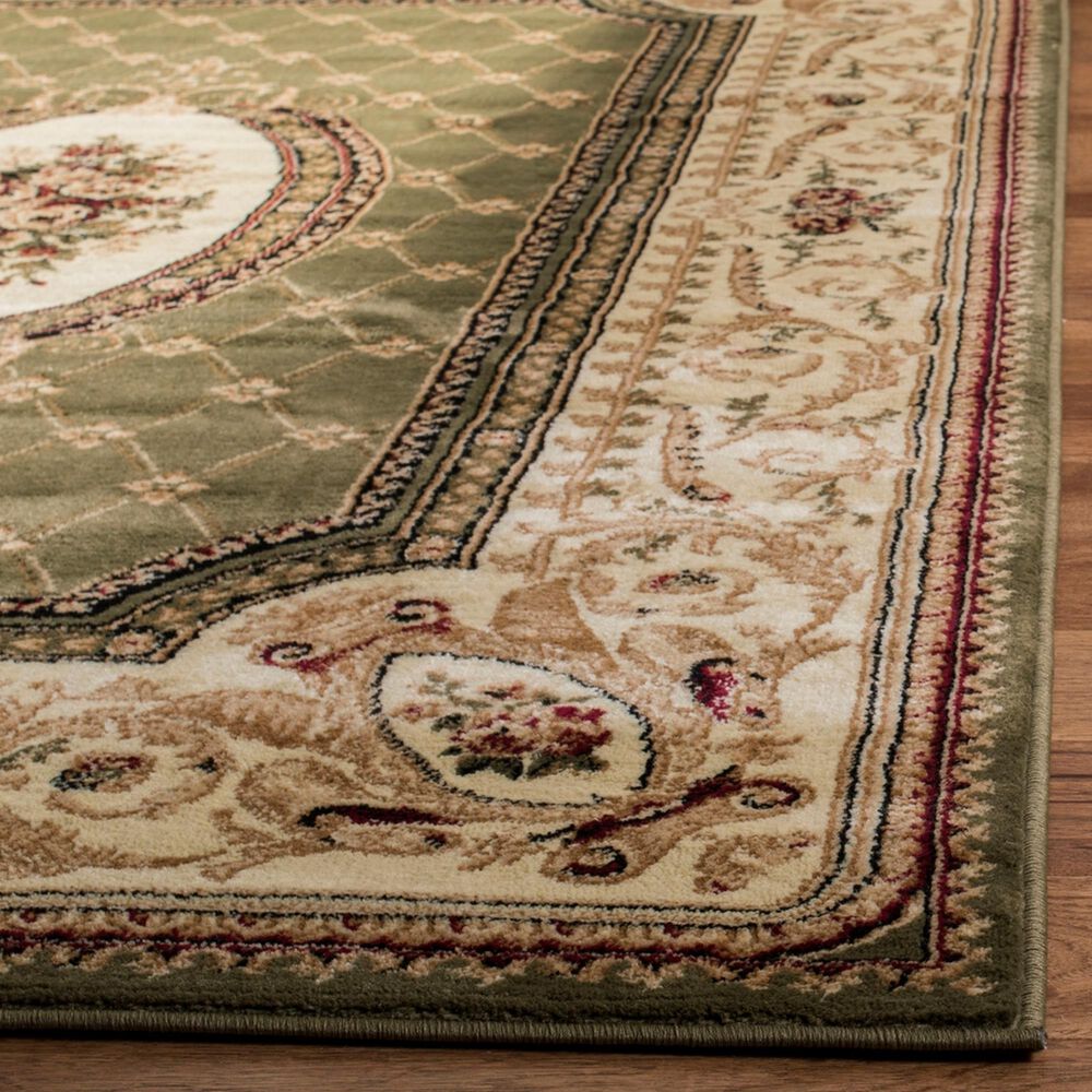 Safavieh Lyndhurst LNH223 2&#39;3&quot; x 8&#39; Sage and Ivory Runner, , large