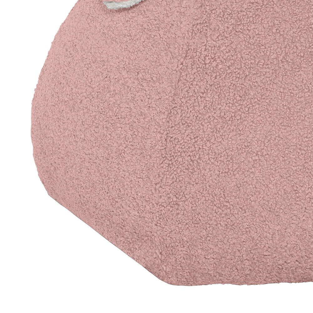 Jaxx HopSeat Bunny Oval Shaped Large Bean Bag Chair in Pink, , large