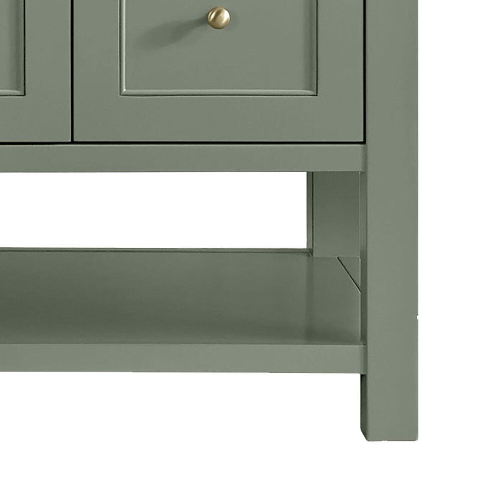 James Martin Vanities Breckenridge 60" Single Bathroom Vanity in Smokey Celadon with 3 cm Eternal Jasmine Pearl Quartz Top, Rectangular Sink and FreePower Wireless Charger, , large