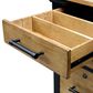 Wycliff Bay Toulouse Double Pedestal Desk in Aged Ebony and Honey, , large