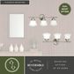 Vaxcel Huntley 3-Light Bathroom Vanity in Satin Nickel, , large
