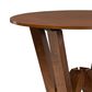 Baxton Studio Ariane 5-Piece Dining Set in Grey/Walnut Brown, , large