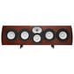Revel 3-Way Quadruple 6.5" Center Channel Loudspeaker in Walnut, , large