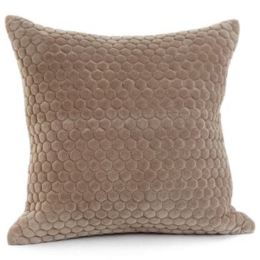 Accents De Ville Circo 20" Square Throw Pillow in Taupe, , large