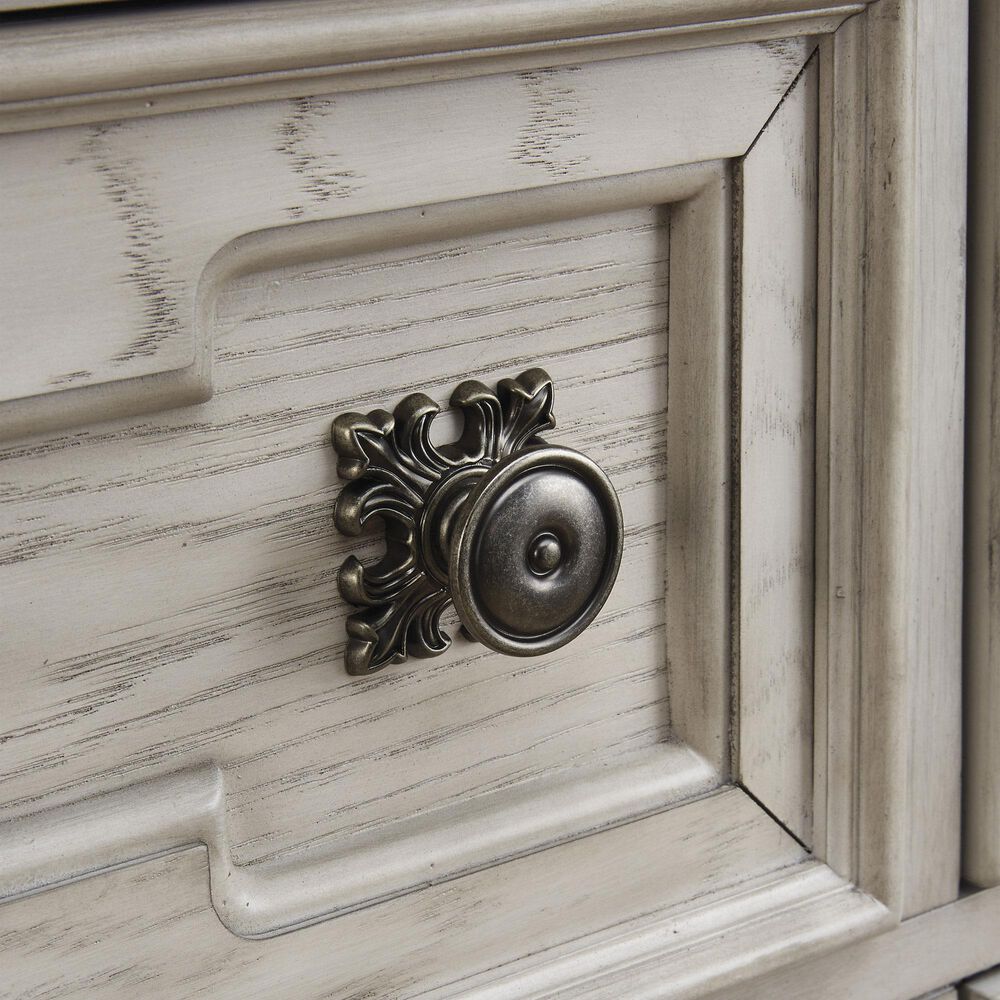 Ashley Bruchandi 5-Drawer Chest in Antiqued White, , large