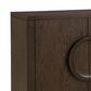Ashley Veeda Accent Cabinet in Dark Brown, , large