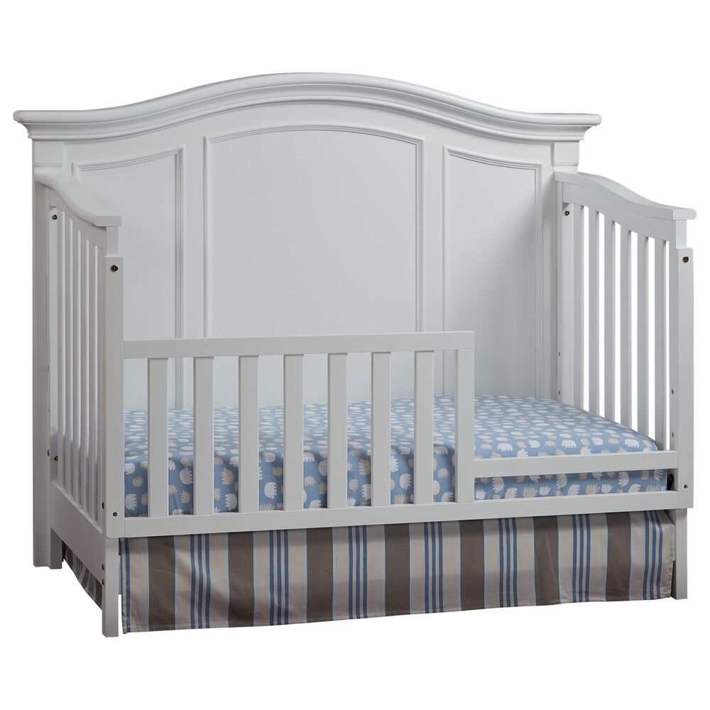 Baby Cache Glendale Toddler Guard Rail in Pure White, , large