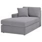 Ashley Modmax 5-Piece Sectional with Audio System and Storage Console in Granite, , large