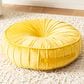 Safavieh Clary 18" Floor Pillow in Mustard, , large