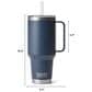 YETI Rambler 42 Oz Straw Mug with Straw Lid in Beekeeper, , large