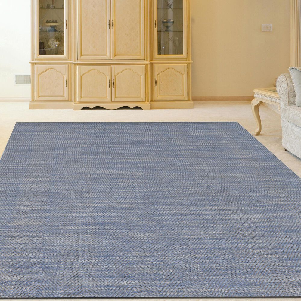 Radici USA Naturale 8&#39; x 10&#39; Sky Area Rug, , large