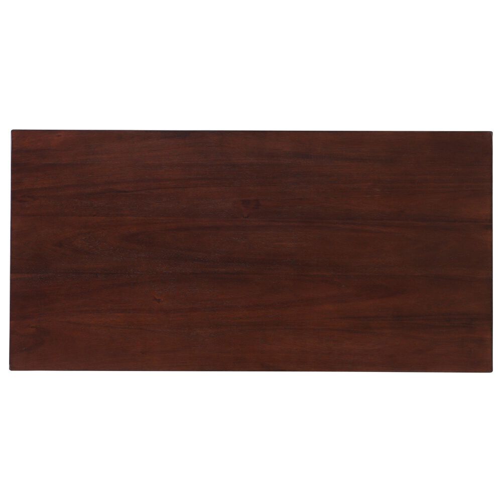 Linon Home Decor Claridge Bar Height Pub Table in Rich Brown - Table Only, , large