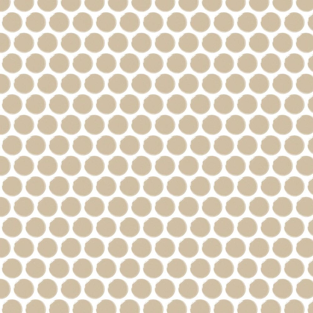 Dal-Tile Color Wheel Urban Putty 13&quot; X 11&quot; Ceramic Mosaic Sheet, , large