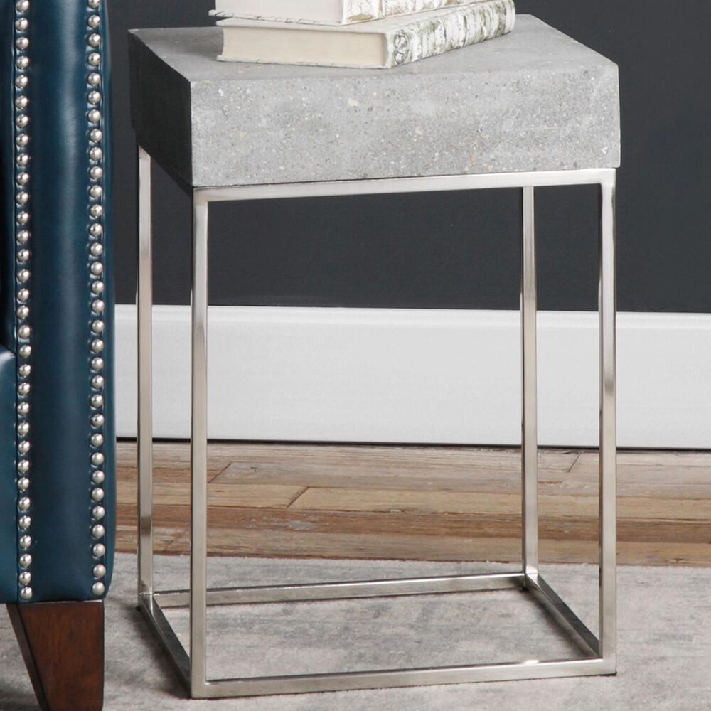 Uttermost Jude Accent Table in Grey, , large