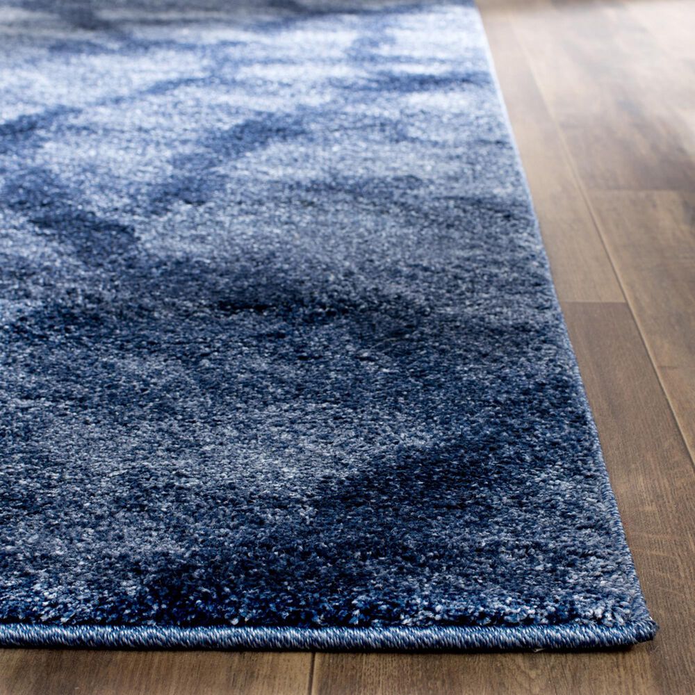 Safavieh Retro RET2144-6570 10&#39; x 14&#39; Blue and Dark Blue Area Rug, , large