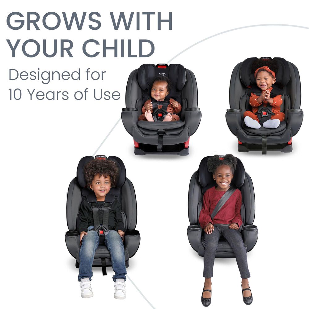 Britax Child Safety One4LIfe Convertible Car Seat in Onyx Stone, , large
