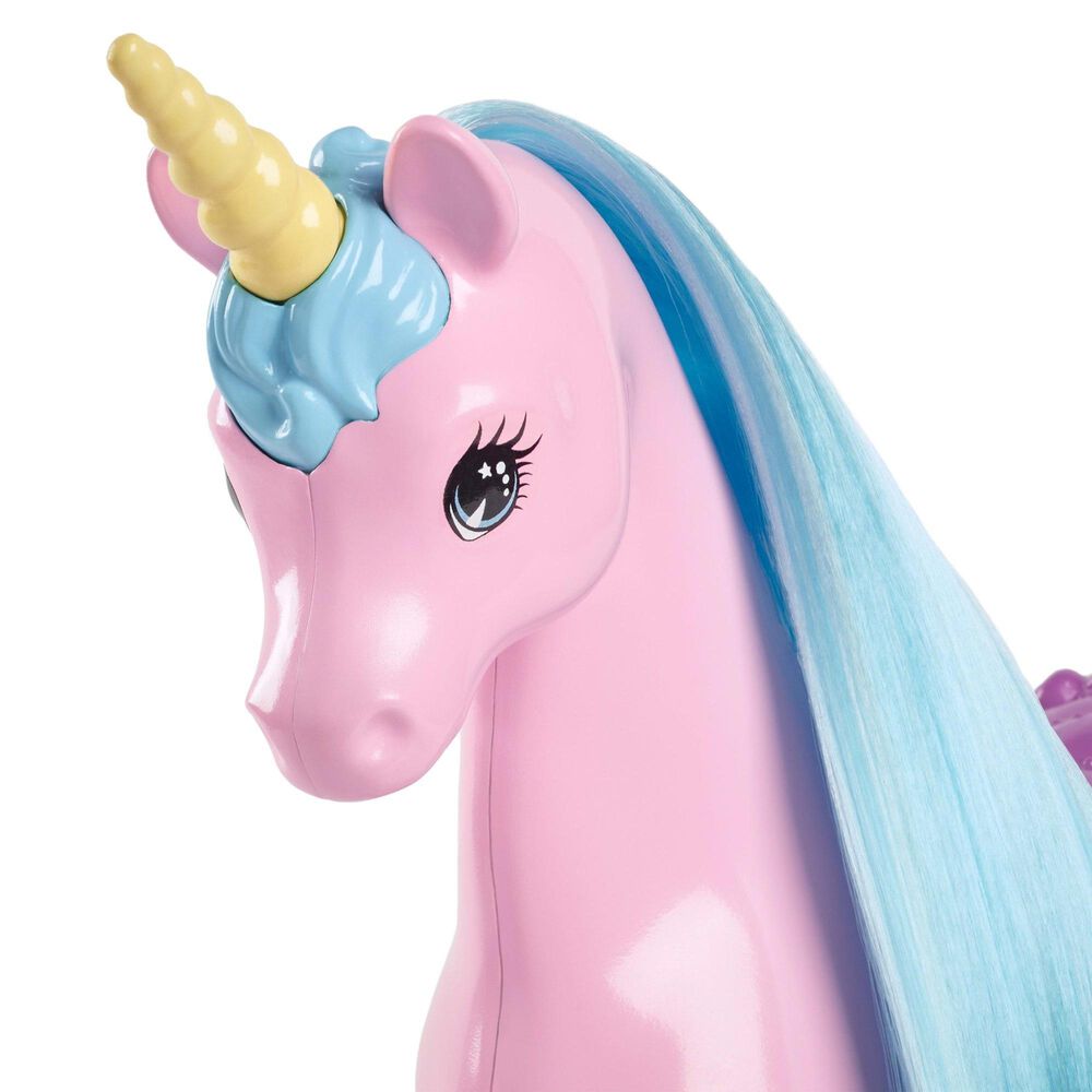 Barbie Magical Doll and Unicorn Toy Set in Turquoise, , large