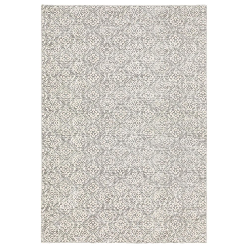 Oriental Weavers Capistrano Geometric 9894F 2"3" x 7"3" Gray Runner, , large