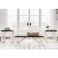Ashley Dorrinson 3-Piece Table Set in Gray and Antiqued White, , large