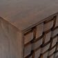 Waltham Trent Woven Front Accent Cabinet in Chestnut, , large