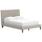 Ashley Cieden Full Bed and Nighstand in Tan, , large