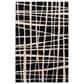 Central Oriental Oklahoma Titon Iron and White Sand 5" x 7"3" Area Rug, , large