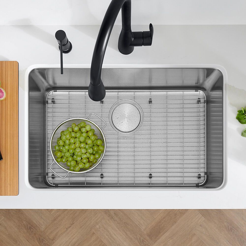 Blanco Formera 28&quot; Large Single Bowl Kitchen Sink in Stainless Steel, , large