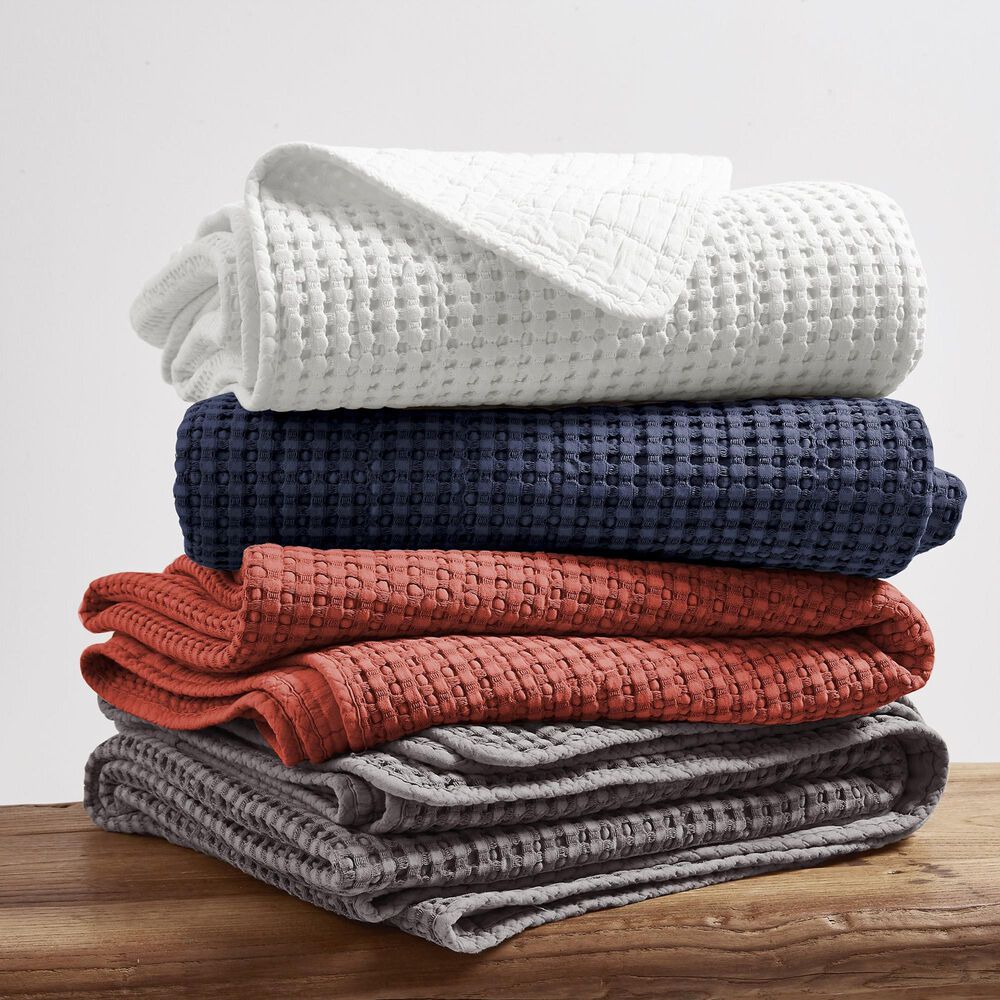 Levtex Mills Waffle 2-Piece Twin Quilt Set in Adobe, , large