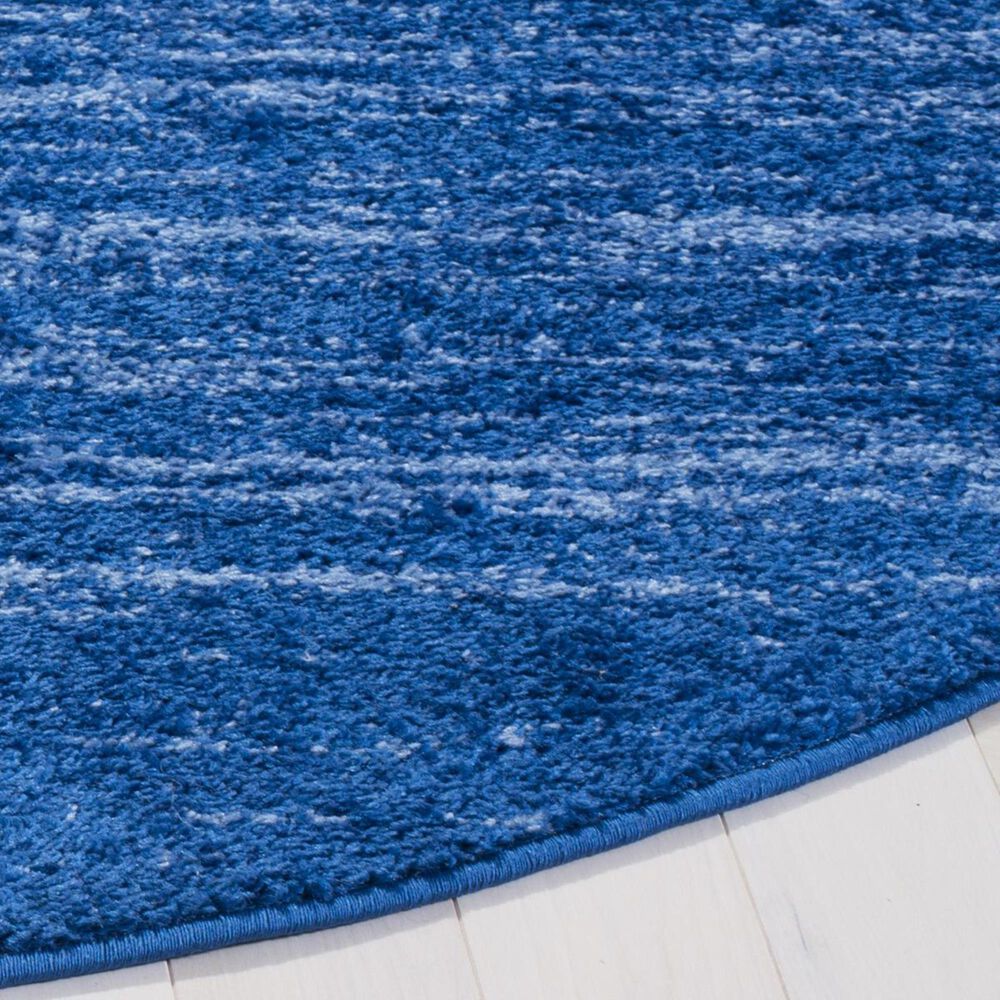 Safavieh Adirondack ADR113F-4R 4&#39; x 4&#39;  Light Blue/Dark Blue Round Rug, , large
