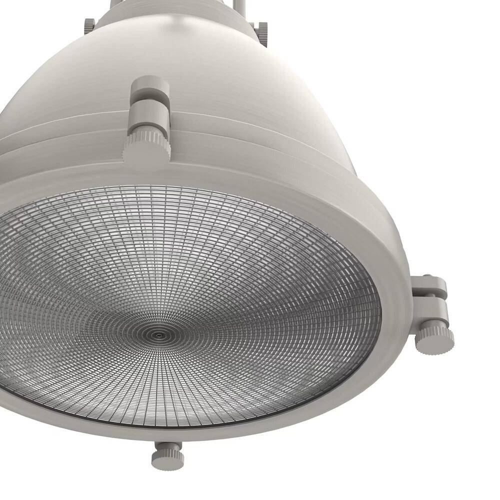 Hunter Bridgemoor 1-Light Pendant in Brushed Nickel, , large