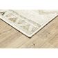 Oriental Weavers Georgia Tribal 660B0 6"7" x 9"2" Ivory and Orange Area Rug, , large