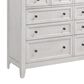 Hawthorne Furniture San Mateo 10-Drawer Dresser and Mirror in Rustic White, , large
