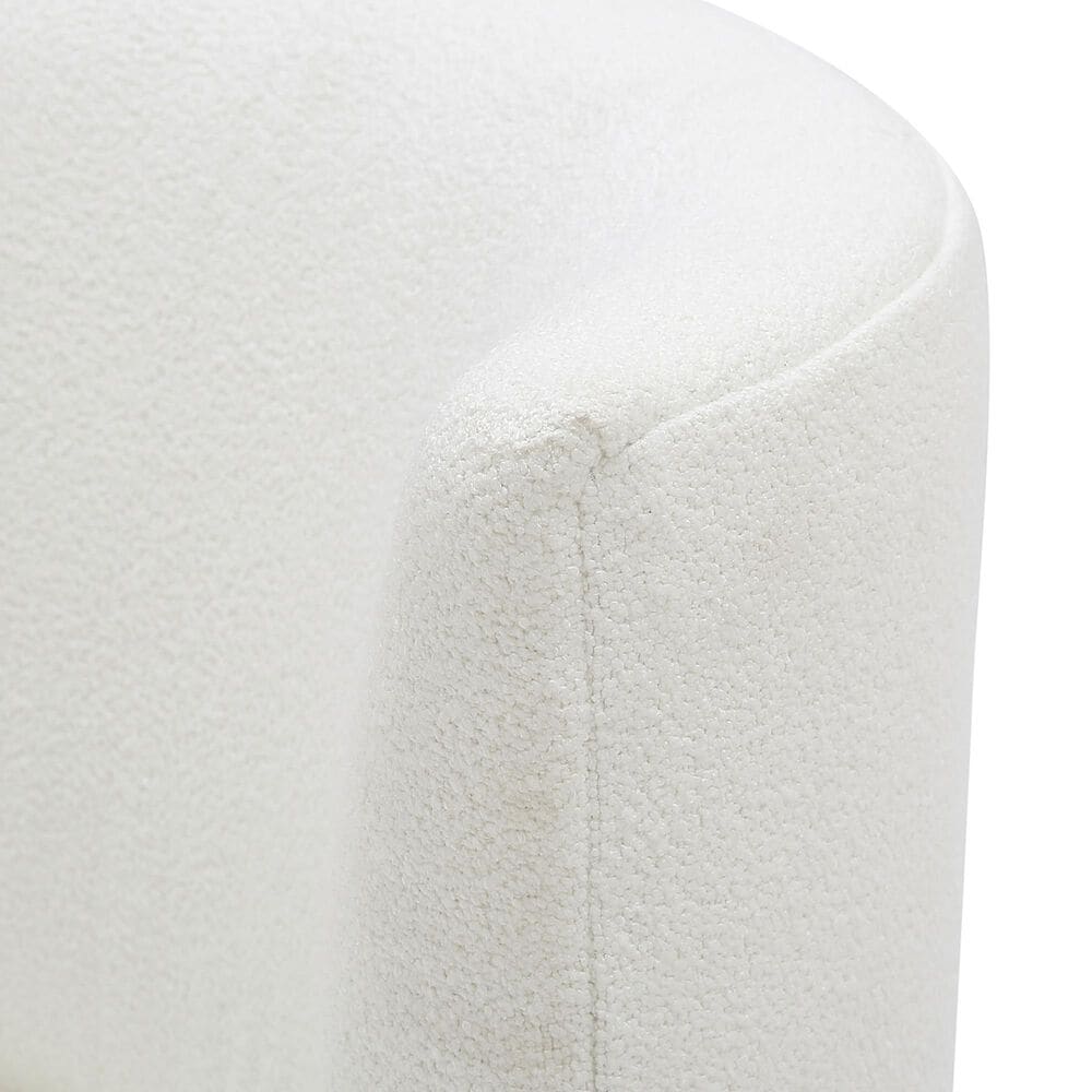Lumisource Fran Slipper Chair in White, , large