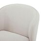 Moe"s Home Collection Larson Rolling Side Chair in Heather Grey, , large