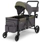 Delta Jeep Sport All-Terrain Stroller Wagon in Grey and Olive Green, , large