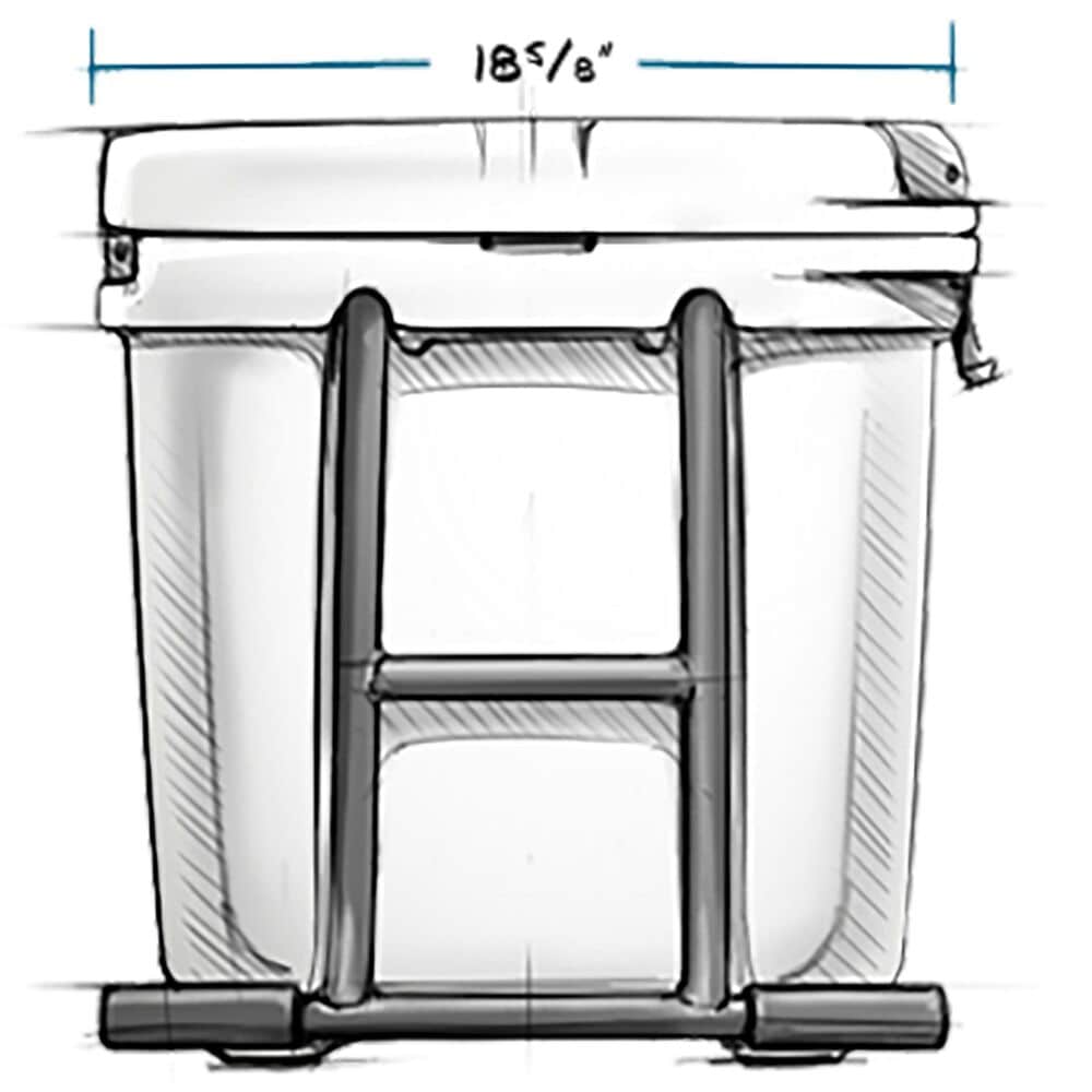 YETI Tundra Haul Wheeled Cooler in Navy, , large