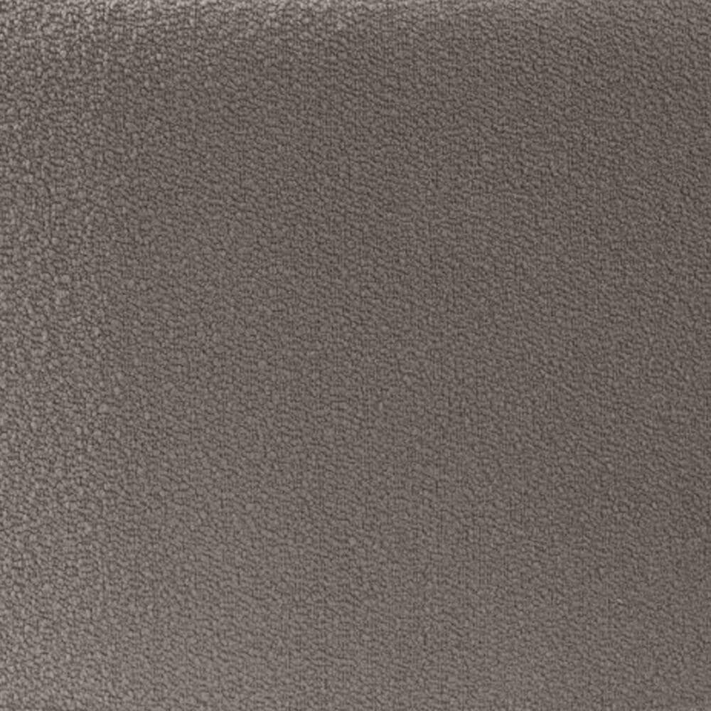 Jaxx Candler Boucle Fabric Ottoman in Dark Grey, , large