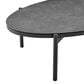 Blue River Monk 4-Piece Patio Conversation Set in Dark Gray and Black, , large